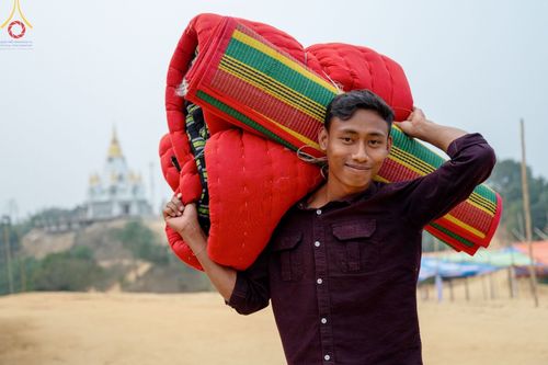 ภาพ No.127596:Photo Story ปฐมบรรพชาชาวพุทธมาร์มา Episode 2/5 วันที่ 6-7 กุมภาพันธ์ พ.ศ. 2567  โครงการบรรพชาครั้งประวัติศาสตร์ แห่งเทือกเขาจิตตะกอง  ครั้งแรกของชาวพุทธมาร์มา บังกลาเทศ บูชาธรรม 80 ปีหลวงพ่อธัมมชโย ณ วัดธัมจักร อรัญกุฏิ เมืองรัมการ์ คาร์กาชารี บังกลาเทศ