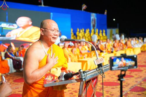 ภาพ No.212841:วันอาทิตย์ที่ 23 มีนาคม พ.ศ. 2568 ❖ คณะสงฆ์นานาชาติส่งมอบพระประธาน 108 องค์ ทั่วอินเดียรำลึกชาตกาล 134 ปี ดร.อัมเบดการ์