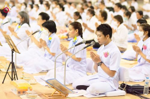 ภาพ No.120608:พิธีถวายภัตตาหารเป็นสังฆทาน แด่คณะพระธรรมยาตรา ปีที่ 12 วันที่ 29 มกราคม พ.ศ. 2567 ณ สภาธรรมกายสากล วัดพระธรรมกาย
