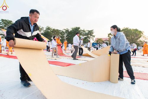 ภาพ No.113406:V.12 พลังหมู่ การเตรียมงาน เก็บงาน การรับบุญของเจ้าหน้าที่หน่วยงานต่างๆ เพื่อโครงการธรรมยาตรา ปีที่ 12 ระหว่างวันที่ 2 - 31 มกราคม พ.ศ. 2567