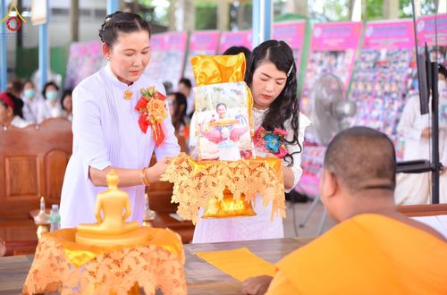 ภาพ No.143006:พิธีทอดผ้าป่าสามัคคีเพื่อสมทบทุนสร้างหอฉัน ๑๑๓ ปี  คุณยายอาจารย์มหารัตนอุบาสิกาจันทร์ขนนกยูง ครั้งที่ ๙ วันอาทิตย์ที่ ๓๐  มิถุนายน พ.ศ. ๒๕๖๗ ณ ศูนย์การศึกษาจอมบึง ต.รางบัว อ.จอมบึง จ.ราชบุรี