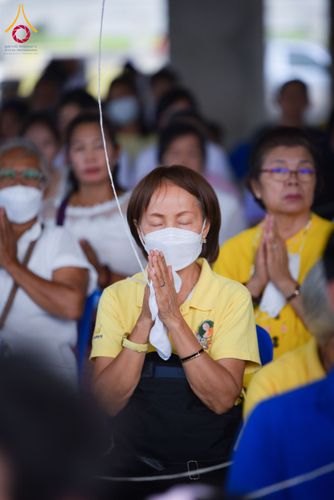 ภาพ No.152607:พิธีเททองหล่อพระพุทธรูปประจำสัตตมหาสถาน ธรรมอุทยานอุโบสถวัดสายสุวพรรณ - กิจกรรมปลูกต้นไม้เฉลิมพระเกียรติ พระบาทสมเด็จพระเจ้าอยู่หัว วันที่ 26 กรกฎาคม พ.ศ. 2567
