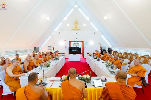 ภาพ No.234156:วันที่ 19 กรกฎาคม พ.ศ. 2568 พิธีเจริญพระพุทธมนต์ ถวายพระพรชัยมงคล แด่พระบาทสมเด็จพระวชิรเกล้าเจ้าอยู่หัว โดยพระราชวชิรศาสนวิเทศ และคณะสงฆ์  , การประชุมสหภาพพระธรรมทูตไทยในทวีปยุโรป (ส.ธ.ย.) เขต 3 สมัยวิสามัญ ครั้งที่ 2/2568  ณ วัดไทยนอร์เวย์