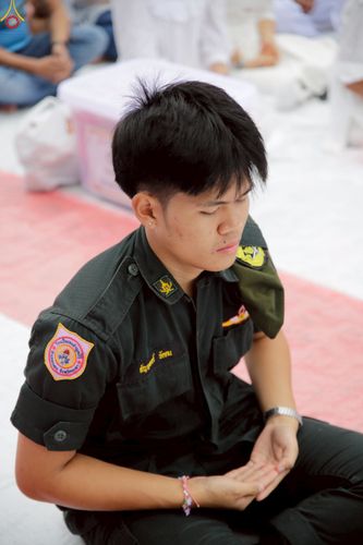 ภาพ No.245823:วันที่ 13-14 กันยายน พ.ศ. 2568 เจ้าหน้าที่ทุกสถานะ ทุกส่วนงาน ร่วมแรงร่วมใจ ปฏิบัติหน้าที่ เตรียมงาน เก็บงาน ตักบาตรพระ 555 รูป อ.เบตง จยะลา