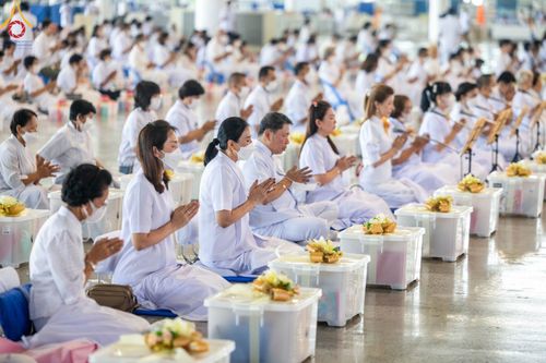 ภาพ No.102394:พิธีถวายอุปกรณ์ทำความสะอาด ณ บ้านแก้วเรือนทองคุณยายอาจารย์ฯ วัดพระธรรมกาย วันเสาร์ที่ 16 ธันวาคม พ.ศ. 2566