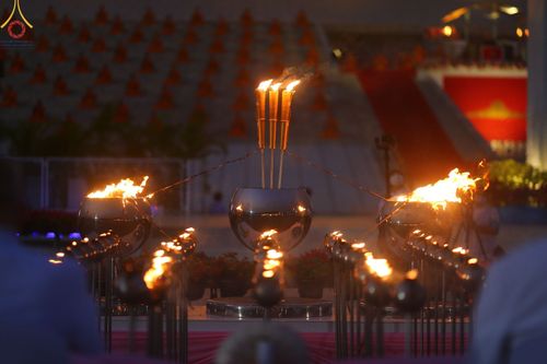 ภาพ No.77194:พิธีจุดมาฆประทีป ในวันมาฆบูชา อาทิตย์ต้นเดือนที่ 6 มีนาคม พ.ศ. 2566 ณ วัดพระธรรมกาย อ.คลองหลวง จ.ปทุมธานี