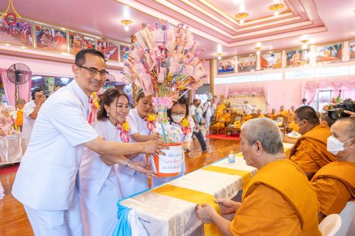 ภาพ No.116437:พิธีถวายสังฆทาน 106 วัด ณ วัดตะเคียน อ.บางกรวย จ.นนทบุรี วันเสาร์ที่ 20 มกราคม พ.ศ. 2567