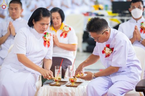ภาพ No.86667:พิธีเจริญพระพุทธมนต์ถวายพระพรชัยมงคลแด่ สมเด็จพระนางเจ้าสิริกิติ์ พระบรมราชินีนาถ พระบรมราชชนนีพันปีหลวง พระบาทสมเด็จพระวชิรเกล้าเจ้าอยู่หัว และสมเด็จพระนางเจ้าฯ พระบรมราชินี วันจันทร์ที่ ๒๘ สิงหาคม พ.ศ. ๒๕๖๖ ณ มณฑลพิธีฯ อาคารโถงช้างฯ วัดพระธรรมกาย