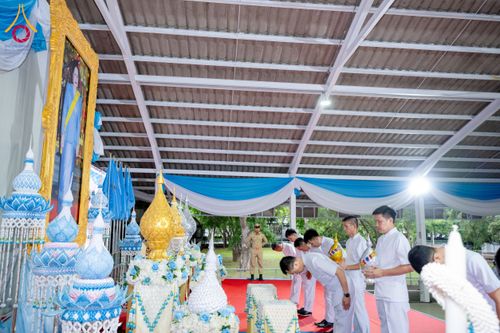 ภาพ No.148187:กิจกรรมเฉลิมพระเกียรติ สมเด็จพระนางเจ้าสิริกิติ์ พระบรมราชินีนาถ พระบรมราชชนนีพันปีหลวง เนื่องในโอกาสวันเฉลิมพระชนมพรรษา วันจันทร์ที่ 12 สิงหาคม พ.ศ. 2567 ณ อาคารโถงช้างฯ วัดพระธรรมกาย 