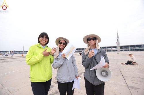 ภาพ No.122394:V.23 อีกนิด การเตรียมงาน เก็บงาน การรับบุญของเจ้าหน้าที่หน่วยงานต่างๆ เพื่อโครงการธรรมยาตรา ปีที่ 12 ระหว่างวันที่ 2 - 31 มกราคม พ.ศ. 2567