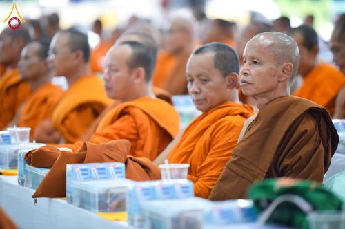 ภาพ No.230531:วันอาทิตย์ที่ 29 มิถุนายน พ.ศ. 2568  งานสัมมนาคณะสงฆ์จังหวัดอำนาจเจริญ โครงการกฐินสามัคคีทั่วไทย 30,000 วัด บูชาธรรม 81 ปี หลวงพ่อธัมมชโย และพิธีถวายสังฆทาน 409 วัด ครบรอบ 9 ปี ณ ธุดงคสถานอำนาจเจริญ