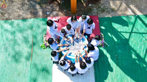 ภาพ No.83101:พิธีทอดผ้าป่าและพิธีตอกเสาเข็มมงคลสถาปนา  กุฏิพระผู้ปราบมาร  พระมงคลเทพมุนี (สด จนฺทสโร)  ณ ศูนย์ปฏิบัติธรรมพัทลุง อ.เขาชัยสน จ.พัทลุง ในวันเสาร์ ที่ 24 มิถุนายน พ.ศ.2566