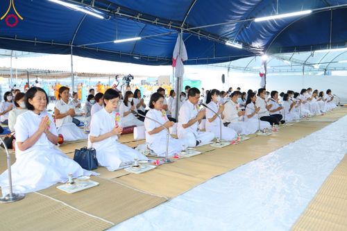 ภาพ No.116501:พิธีถวายภัตตาหารเป็นสังฆทาน แด่คณะพระธรรมยาตรา ปีที่ 12 วันที่ 22 มกราคม พ.ศ. 2567 ณ อนุสรณ์สถานบางนางแท่น จ.นครปฐม