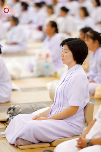 ภาพ No.264302:วันอาทิตย์ที่ 2 พฤศจิกายน พ.ศ. 2568 พิธีบูชาข้าวพระ ณ สภาธรรมกายสากล วัดพระธรรมกาย