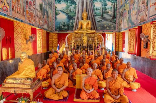 ภาพ No.101137:พิธีอุปสมบทหมู่ ในโครงการอุปสมบทบูชาธรรม มหาปูชนียาจารย์ พ.ศ. 2566 ณ วัดท่าเกวียน อำเภอพนมสารคาม จังหวัดฉะเชิงเทรา วันที่ 5 ธันวาคม พ.ศ. 2566