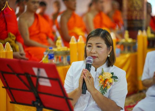 ภาพ No.144349:พิธีถวายเทียนพรรษา, พิธีสืบชะตาหลวง, พิธีถวายสังฆทาน และ พิธีถวายทุนการศึกษา บูชาธรรม ๘๐ ปี พระครูบาไชยบูลย์ ธัมมชโย วันจันทร์ที่ ๑๕ กรกฏาคม พ.ศ. ๒๕๖๗ ณ วัดราชฐานหลวงหัวข่วง เมืองเชียงตุง สาธารณรัฐแห่งสหภาพเมียนมาร์