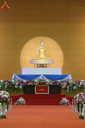 ภาพ No.209538:วันอาทิตย์ที่ 2 มีนาคม พ.ศ. 2568 พิธีบูชาข้าวพระ ณ สภาธรรมกายสากล วัดพระธรรมกาย