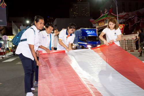 ภาพ No.237339:วันที่ 9-10 สิงหาคม พ.ศ. 2568 การเตรียมงาน เก็บงาน ของเจ้าหน้าที่ทุกสถานะ ในงานมหาสังฆทาน ตักบาตรพระ 10,000 รูป ใจกลางเมืองหาดใหญ่ จ.สงขลา