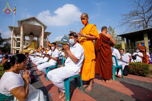 ภาพ No.75762:พิธีตัดปอยผม และ ปลงผมนาคธรรมทายาท ในโครงการบรรพชาสามเณรหมู่ครั้งที่ 3 วันที่ 9 กุมภาพันธ์ พ.ศ. 2566 ณ วัดเบงกาลี เมืองคากาจารี ประเทศบังกลาเทศ