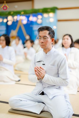 ภาพ No.220966:วันที่ 13 เมษายน พ.ศ. 2568 พิธีโปรยรัตนชาติปฐมเริ่มสถาปนาเจดีย์ และ พิธีเปิดหมู่บ้านปฏิบัติธรรม เพื่อการบรรลุธรรม ณ วัดป่าธรรมกายนานาชาติโทชิหงิ  ประเทศญี่ปุ่น