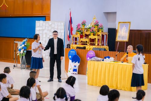 ภาพ No.106618:วันรวมพลังเด็กดี V-star ผู้นำฟื้นฟูศีลธรรมโลก จังหวัดสมุทรสาคร วันพฤหัสบดีที่ 28 ธันวาคม พ.ศ. 2566 ณ โรงเรียนสมุทรสาครวิทยาลัย อำเภอเมือง จังหวัดสมุทรสาคร