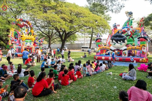 ภาพ No.111397:กิจกรรมงานวันเด็กแห่งชาติ รวมพลังเด็กเก่งและดี สร้างความดีสากล ปีที่ 6 ร่วมจัดโดย เทศบาลเมืองท่าโขลง พุทธสมาคมปทุมธานี องค์การบริหารส่วนตำบลคลองสาม ณ วัดพระธรรมกาย จ.ปทุมธานี วันที่ 13 มกราคม พ.ศ. 2567