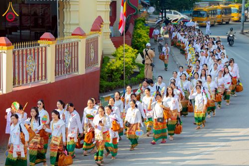 ภาพ No.224388:วันที่ 8 พฤษภาคม พ.ศ. 2568 พิธีถวายมหาสังฆทาน 101 วัด  บูชาธรรมอายุวัฒนมงคล 100 ปี สมเด็จอาชญาธรรมพระเจ้า สมเด็จพระสังฆราชแห่งคณะสงฆ์ไทยเขิน นครเชียงตุง ในนามพระครูบาไชยบูลย์ ธัมมชโย ณ วัดราชฐานหลวงเชียงยืน รัฐฉาน สาธารณรัฐแห่งสหภาพเมียนมา