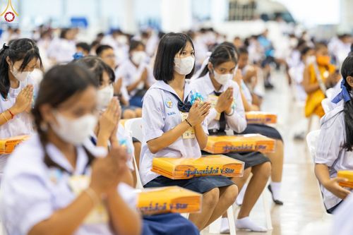 ภาพ No.89659:อบรมเชิงปฏิบัติการจัดกิจกรรมทอดกฐินสัมฤทธิ์ และพิธีมอบผ้าไตรประธานกฐินสัมฤทธิ์เด็กดี V-Star ประจำปีพุทธศักราช 2566  วันเสาร์ที่ 9 กันยายน พ.ศ. 2566 ณ สภาธรรมกายสากล วัดพระธรรมกาย จ.ปทุมธานี