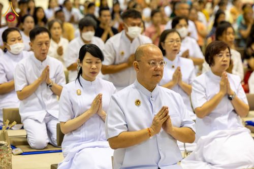 ภาพ No.209640:วันอาทิตย์ที่ 2 มีนาคม พ.ศ. 2568 พิธีภาคบ่าย สัมมนาพิเศษ, ปฏิบัติธรรม พิธีรับมอบพระบรมสารีริกธาตุ ณ สภาธรรมกายสากล วัดพระธรรมกาย