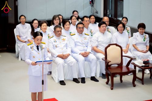 ภาพ No.231244:วันพฤหัสบดีที่ 3 กรกฏาคม พ.ศ. 2568 พิธีมุทิตาสักการะพระภิกษุนาคหลวง พระมหาพนาวัฒน์ ธมฺมนฺตคามี (จันทร์เผือก) เปรียญธรรม ๙ ประโยค ณ วัดพระธรรมกาย ปทุมธานี