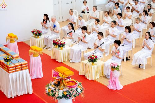 ภาพ No.254258:วันที่ 12 ตุลาคม พ.ศ. 2568 พิธีทอดกฐินสามัคคีวัดพระธรรมกายสิงคโปร์  新加坡法身寺功德衣法会 Dhammakaya Centre Singapore Kathina Ceremony  