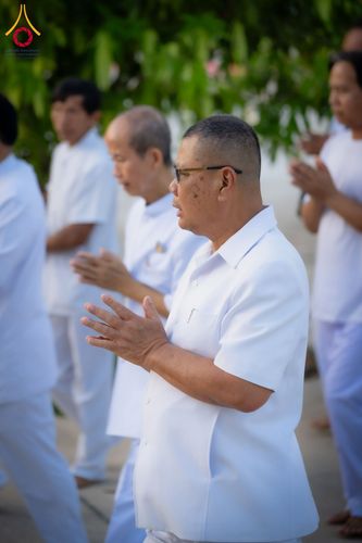 ภาพ No.210667:วันพฤหัสบดีที่ 13 มีนาคม พ.ศ. 2568  สมโภชพระประธานอุโบสถวัดป่าอุบลแก้ว จังหวัดอุบลราชธานี