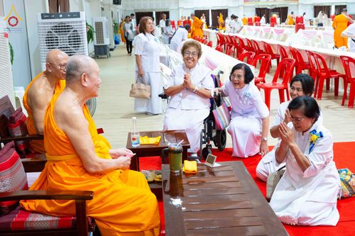 ภาพ No.342719:วันเสาร์ที่ 8 สิงหาคม พ.ศ. 2569  พิธีทักษิณานุปทาน แด่บรรพชนตระกูลผ่องสวัสดิ์และหมู่ญาติที่ล่วงลับไปแล้ว ครั้งที่ 21 ณ พระมหาเจดีย์ทัตตชีโว ศูนย์อบรมเยาวชนกาญจนบุรี