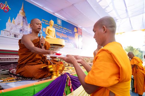 ภาพ No.131193:Photo Story ปฐมบรรพชาชาวพุทธมาร์มา Episode 4/5 วันที่ 13 กุมภาพันธ์พ.ศ. 2567 ณ วัดธัมจักร อรัญกุฏิ บังกลาเทศ