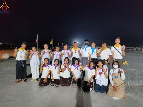 ภาพ No.130224:V.34 เพื่อธรรมเพื่อบางกล่ำ การรับบุญของเจ้าหน้าที่หน่วยงานต่างๆ  เพื่องานธรรมยาตราอัญเชิญพระบรมสารีริกธาตุ ประดิษฐาน ณ มหารัตนเจดีย์สิริปทุมสวรรค์ (เจดีย์อริยพุทธะ 5 พระองค์) ณ ศูนย์ปฏิบัติธรรมภาคใต้ อ.บางกล่ำ จ.สงขลา ระหว่างวันที่ 9-10 มีนาคม พ.ศ. 2567