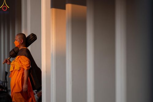 ภาพ No.110638:พิธีต้อนรับพระธรรมยาตรา ในโครงการธรรมยาตรากตัญญูบูชา มหาปูชนียาจารย์ พระมงคลเทพมุนี(สด จนฺทสโร) พระผู้ปราบมาร อนุสรณ์สถาน 7 แห่ง ปีที่ 12 วันที่ 11 มกราคม พ.ศ. 2567 ณ อนุสรณ์สถานลำดับที่ 3 สถานที่เกิดใหม่ในเพศสมณะ วัดสองพี่น้อง จ.สุพรรณบุรี