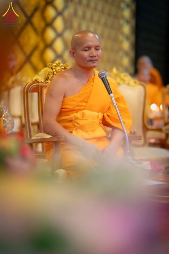 ภาพ No.210789:วันพฤหัสบดีที่ 13 มีนาคม พ.ศ. 2568  สมโภชพระประธานอุโบสถวัดป่าอุบลแก้ว จังหวัดอุบลราชธานี