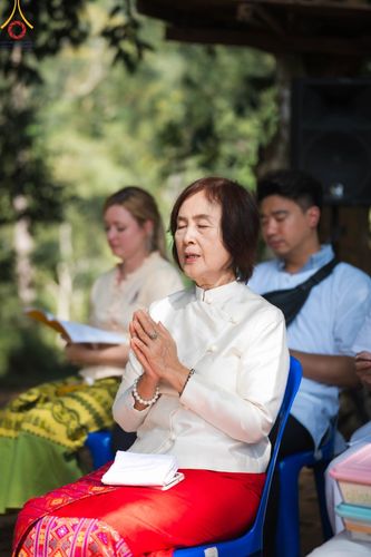 ภาพ No.94603:พิธีทอดกฐินสามัคคีทั่วไทย 5,000 วัด วัดป่านานาชาติม่อนอังเกตุ ณ ธรรมสถานนานาชาติป่าแป๋ อ.แม่แตง จ.เชียงใหม่ วันที่ 13 พฤศจิกายน พ.ศ. 2566