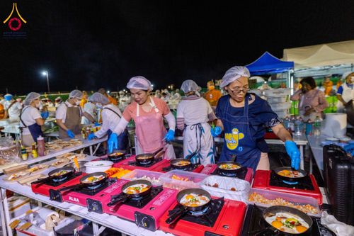 ภาพ No.118020:พิธีถวายภัตตาหารเป็นสังฆทาน แด่คณะพระธรรมยาตรา ปีที่ 12 วันที่ 24 มกราคม พ.ศ. 2567 ณ อนุสรณ์สถานบางนางแท่น จ.นครปฐม