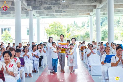 ภาพ No.158733:พิธีทอดผ้าป่า ศูนย์ปฏิบัติธรรมสวนผึ้ง จ.ราชบุรี วันที่ 15 กันยายน พ.ศ. 2567