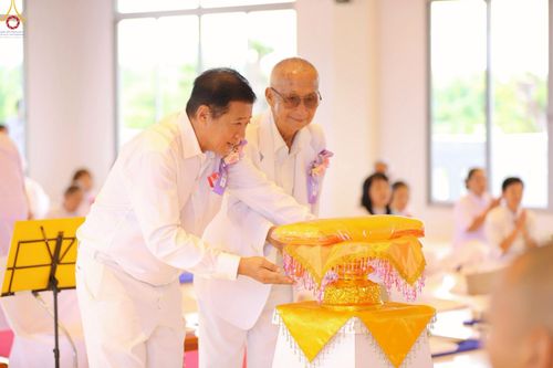 ภาพ No.268484:วันพฤหัสบดีที่ 23 ตุลาคม พ.ศ. 2568 พิธีทอดกฐินเพื่อสร้างกุฏิสงฆ์ ณ ศูนย์ปฏิบัติธรรมนานาชาติสะเดา จ.สงขลา