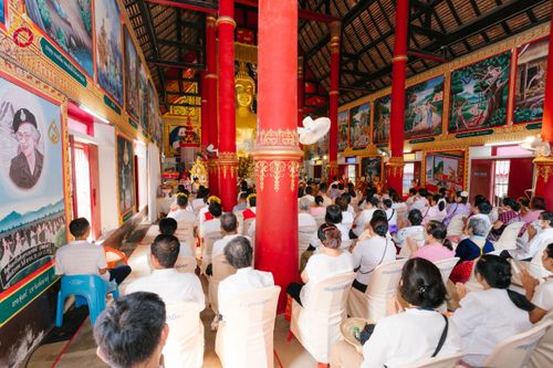 ภาพ No.169270:พิธีทอดกฐิน ณ วัดพุทธนิมิตร จ.เชียงใหม่ ในโครงการกฐินสามัคคีทั่วไทย 30,000 วัด บูชาธรรม 80 ปี หลวงพ่อธัมมชโย โดยคณะศิษยานุศิษย์วัดพระธรรมกาย วันที่ 24 ตุลาคม พ.ศ. 2567