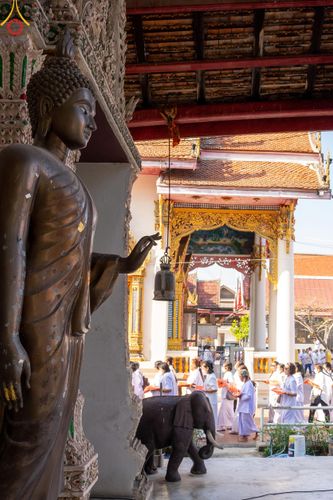 ภาพ No.114642:พิธีทอดผ้าป่าทำนุบำรุงศาสนสถาน ณ วัดสิงห์ ต.บางคูเวียง อ.บางกรวย จ.นนทบุรี วันที่ 18 มกราคม พ.ศ. 2567