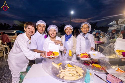 ภาพ No.118845:พิธีถวายภัตตาหารเป็นสังฆทาน แด่คณะพระธรรมยาตรา ปีที่ 12 วันที่ 26 มกราคม พ.ศ. 2567 ณ อนุสรณ์สถานบางปลา จ.นครปฐม