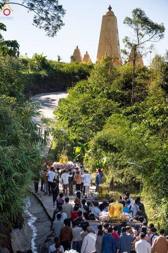 ภาพ No.91932:5 งานมหัคคตกุศล ณ วัดสิริวิเวก แขวงจำปาสัก สปป. ลาว วันที่ 1 พฤศจิกายน พ. ศ. 2566