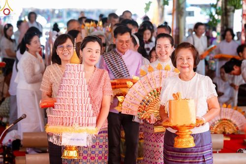 ภาพ No.91785:พิธีทอดกฐินสามัคคีทั่วไทย 5,000 วัด ณ วัดโนนพระแก้ว ต.น้ำโมง อ.ท่าบ่อ จ.หนองคาย  วันจันทร์ที่ 30 ตุลาคม พ.ศ. 2566