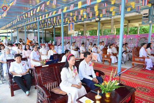 ภาพ No.142983:พิธีทอดผ้าป่าสามัคคีเพื่อสมทบทุนสร้างหอฉัน ๑๑๓ ปี  คุณยายอาจารย์มหารัตนอุบาสิกาจันทร์ขนนกยูง ครั้งที่ ๙ วันอาทิตย์ที่ ๓๐  มิถุนายน พ.ศ. ๒๕๖๗ ณ ศูนย์การศึกษาจอมบึง ต.รางบัว อ.จอมบึง จ.ราชบุรี