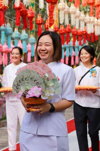 ภาพ No.94298:พิธีทอดกฐินสามัคคี เพื่อขยายที่ดินและสร้างบ้านพักอาสาสมัครเยาวชน ณ ศูนย์ปฏิบัติธรรมดอยหล่อ อ.ดอยหล่อ จ.เชียงใหม่ วันอาทิตย์ที่ ๑๒ พฤศจิกายน พ.ศ. ๒๕๖๖