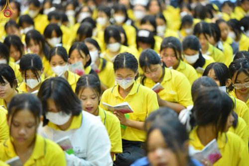 ภาพ No.103948:วันรวมพลังเด็กดี V-star ผู้นำฟื้นฟูศีลธรรมโลก จังหวัดจันทบุรี วันพุธที่ 13 ธันวาคม พ.ศ. 2566 ณ โรงเรียนศรียานุสรณ์จังหวัดจันทบุรี