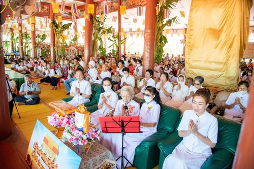พิธีทอดกฐินสามัคคีทั่วไทย 5,000 วัด ณ วัดแสวงสามัคคีธรรม จ.ปทุมธานี วันที่ 18 พฤศจิกายน พ.ศ. 2566